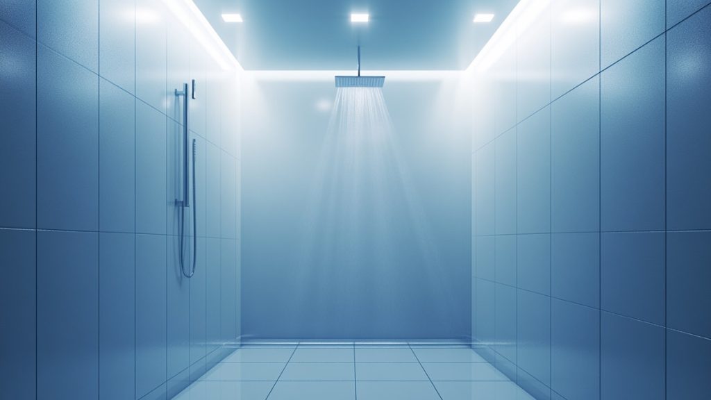 pommeau douche pluie